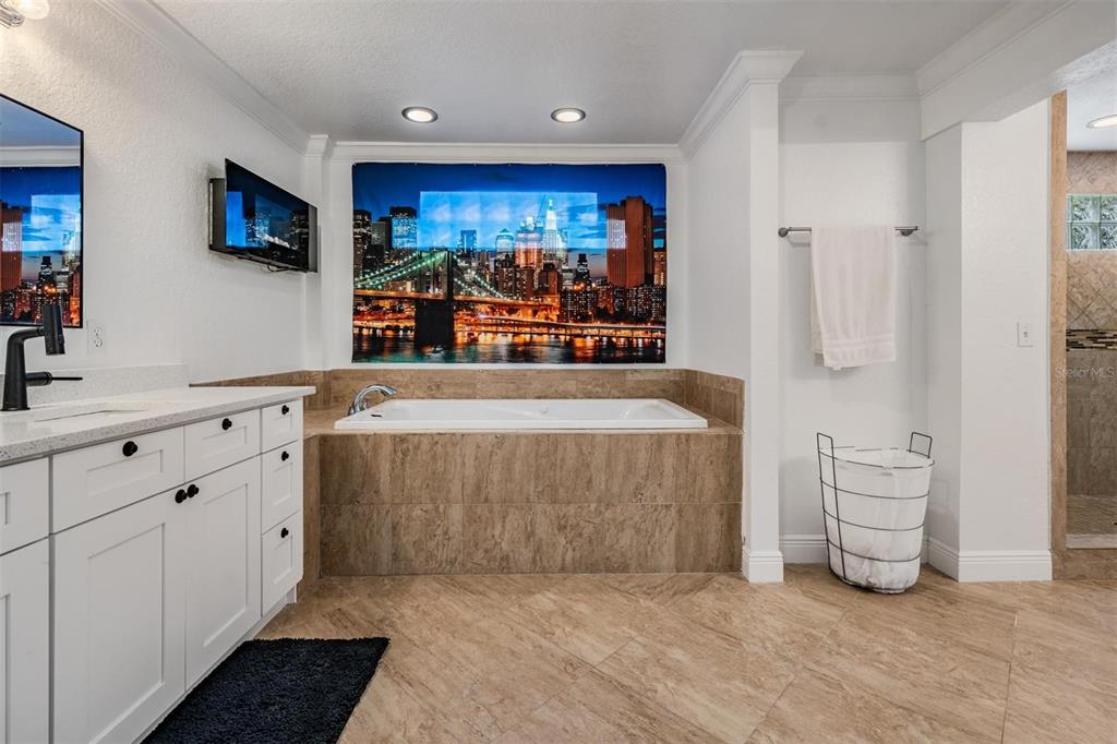 815 2nd Avenue Northwest Ruskin, FL 33570 - Photo 60 of 86 a living room with stainless steel appliances kitchen island granite countertop furniture and a view of living room