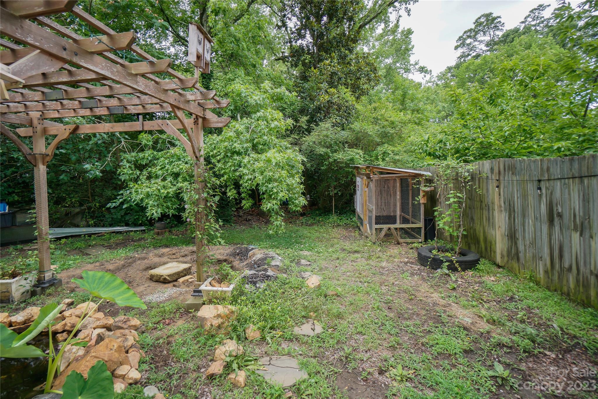 720 Flint Street Rock Hill, SC 29730 - Photo 16 of 20 a backyard of a house with lots of green space