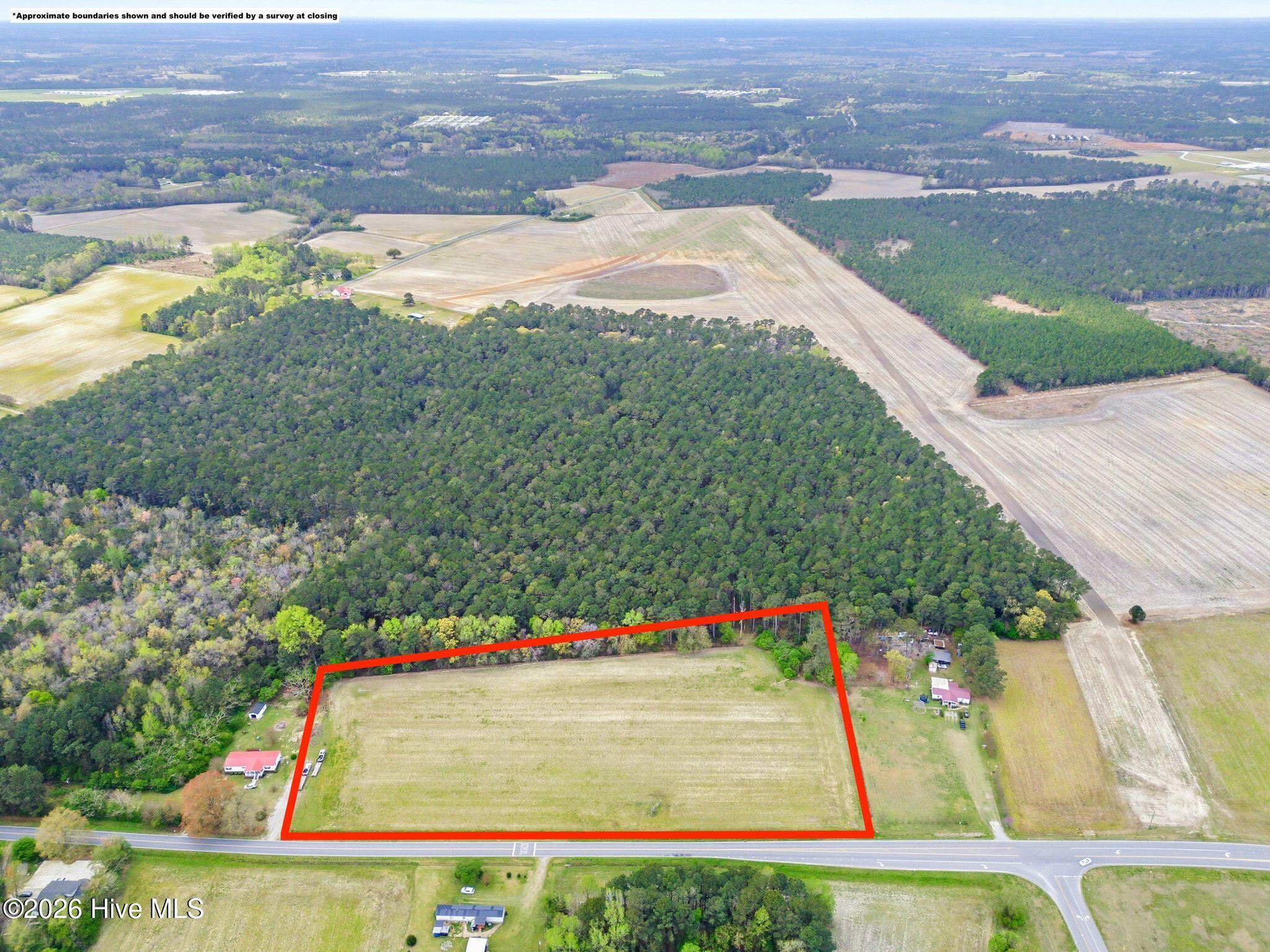 6-ac Kader Merritt Road Rose Hill, NC 28458 - Photo 5 of 17 Boundary lines are approximate and for illustrative purposes only. Refer to survey for exact boundaries.