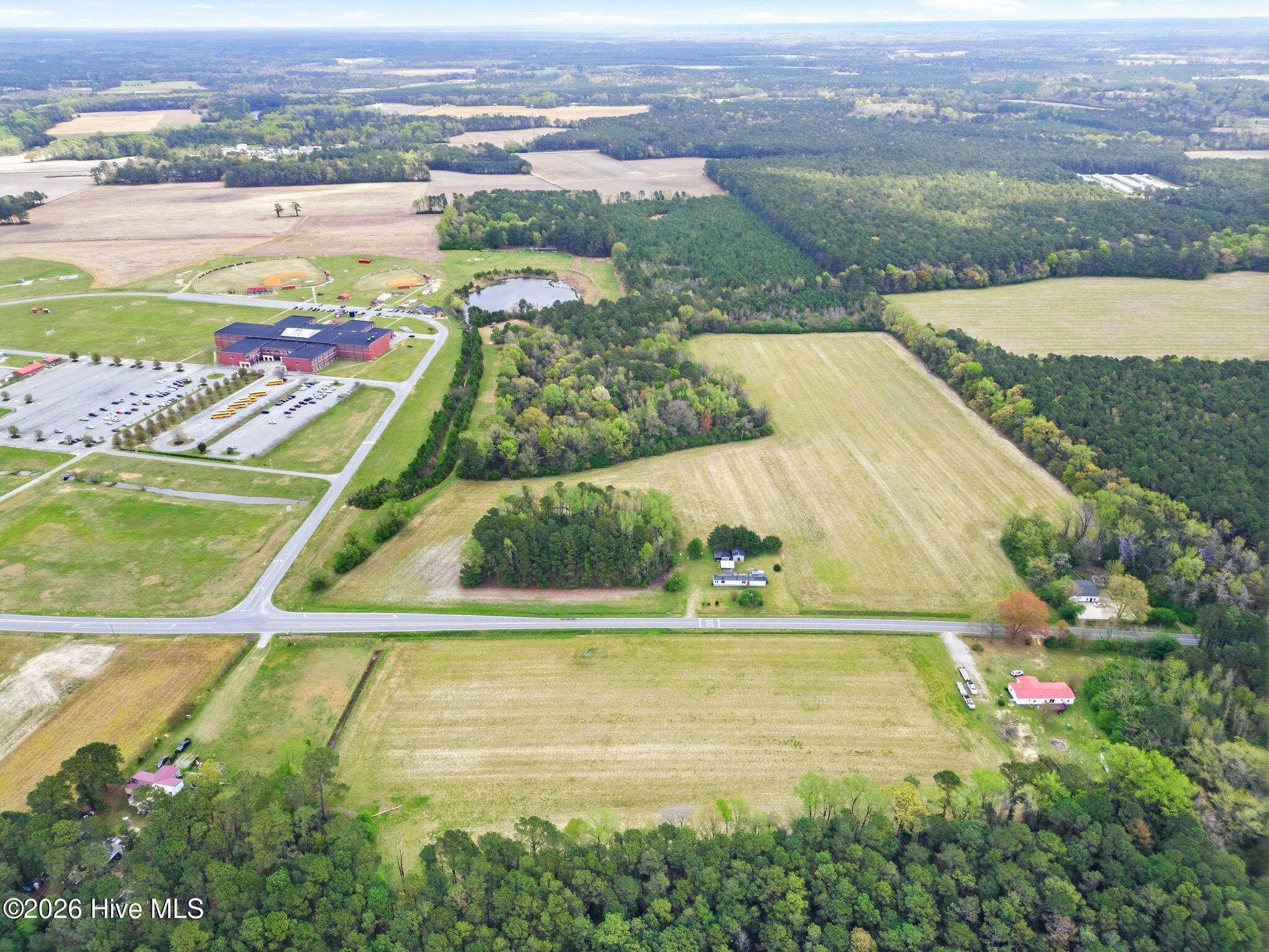 6-ac Kader Merritt Road Rose Hill, NC 28458 - Photo 10 of 17 Drone Aerial