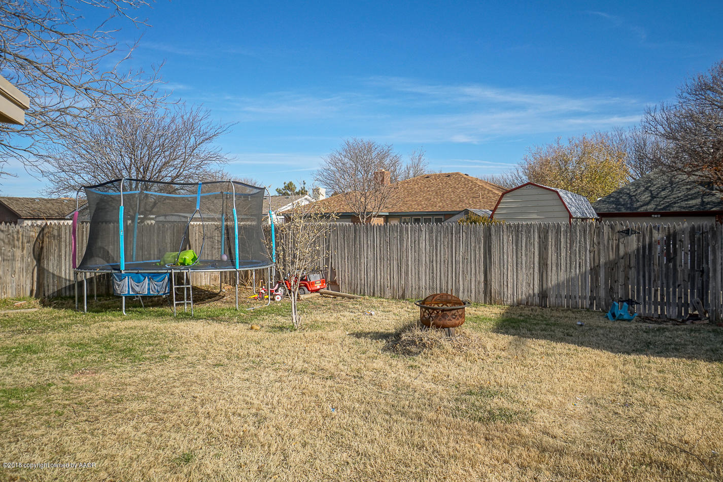 6707 Falcon Road Amarillo, TX 79109 - Photo 21 of 26 Backyard