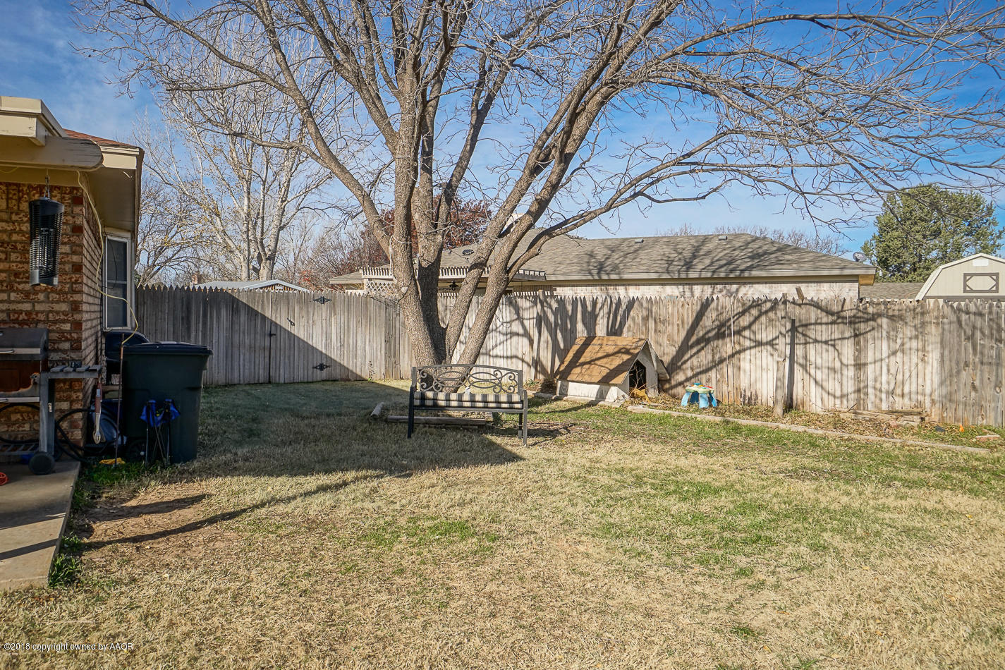 6707 Falcon Road Amarillo, TX 79109 - Photo 22 of 26 Backyard View 2