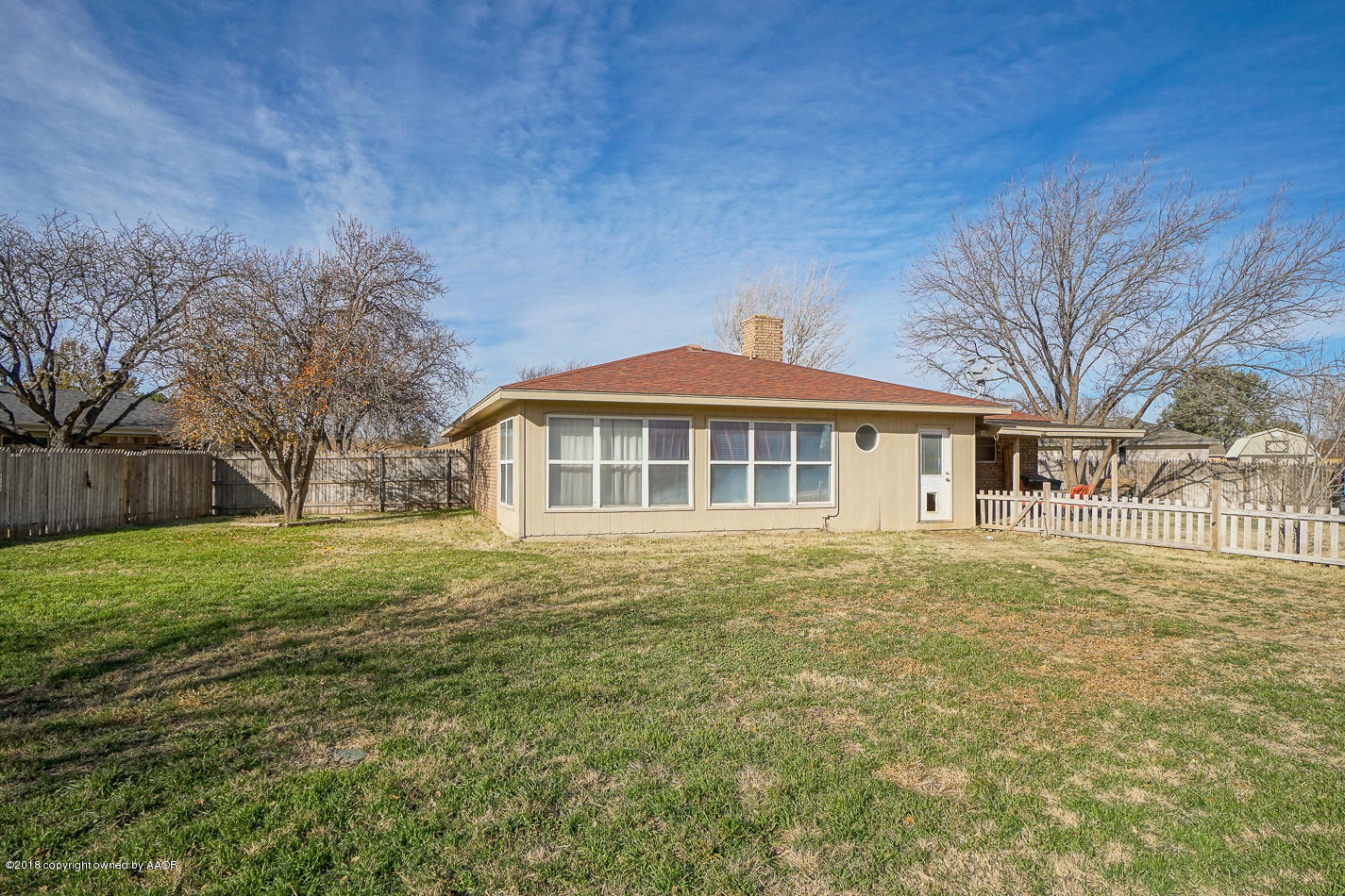 6707 Falcon Road Amarillo, TX 79109 - Photo 26 of 26 Rear of Home