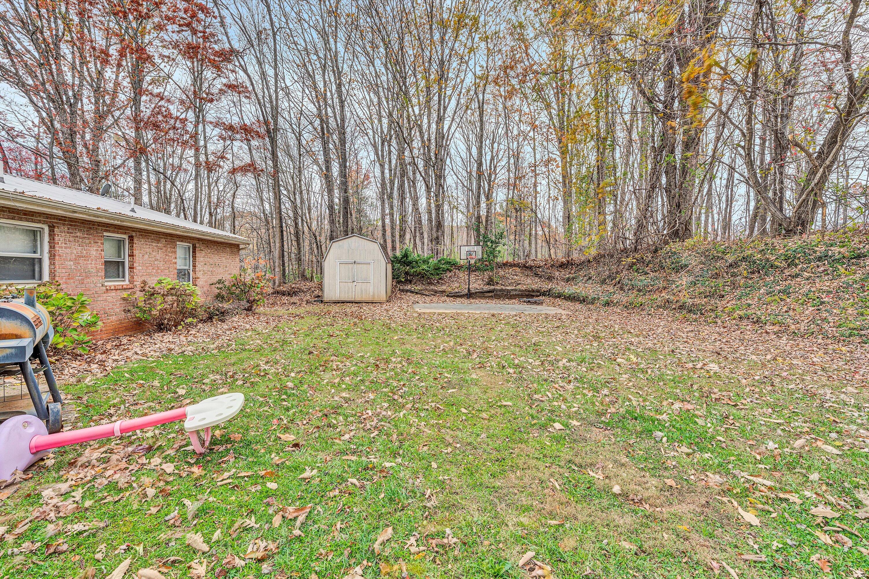 81 Mockingbird Road Boones Mill, VA 24065 - Photo 16 of 18 Level Usable Back Yard