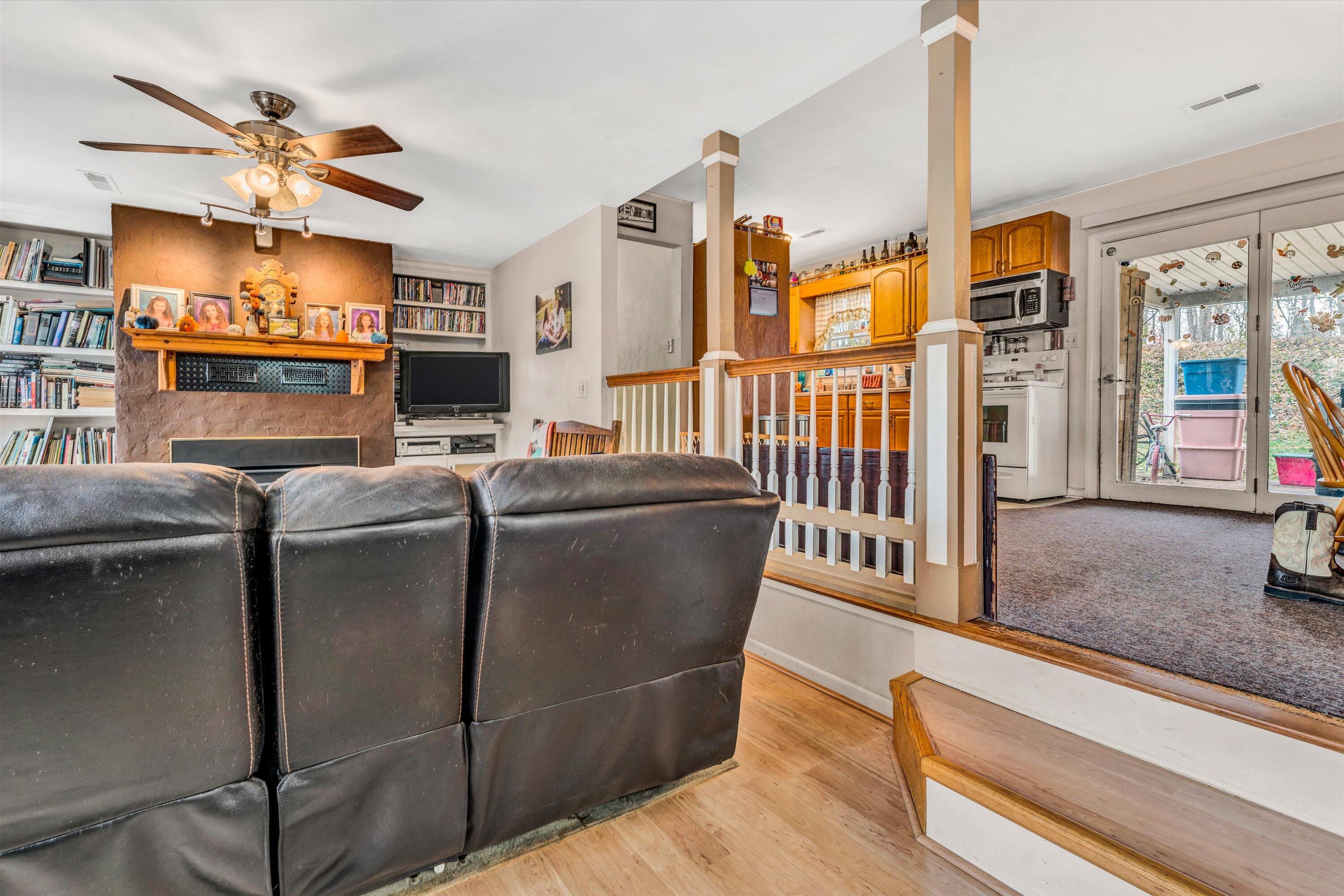 81 Mockingbird Road Boones Mill, VA 24065 - Photo 5 of 18 Family Rm to Kitchen