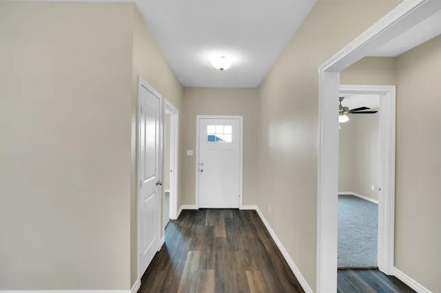 wooden floor in a gallery
