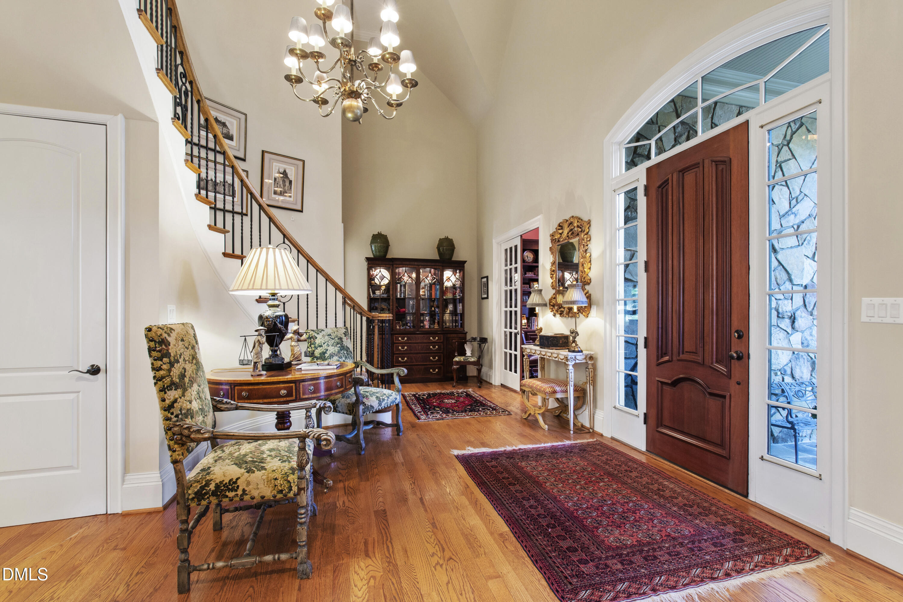 12345 Richmond Run Drive Raleigh, NC 27614 - Photo 15 of 90 a living room with lots of furniture and a rug