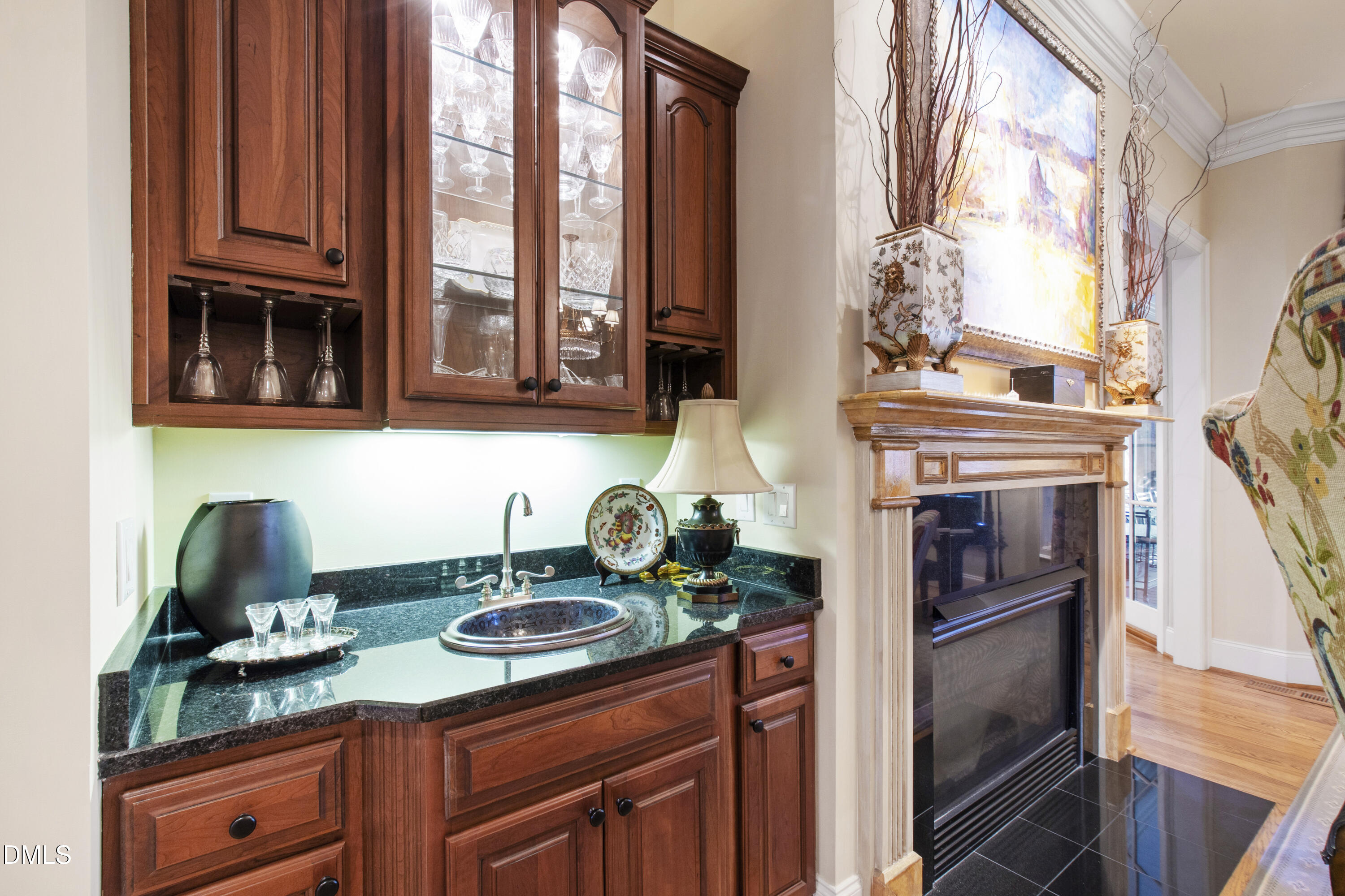 12345 Richmond Run Drive Raleigh, NC 27614 - Photo 23 of 90 a kitchen with stainless steel appliances granite countertop a stove and a sink