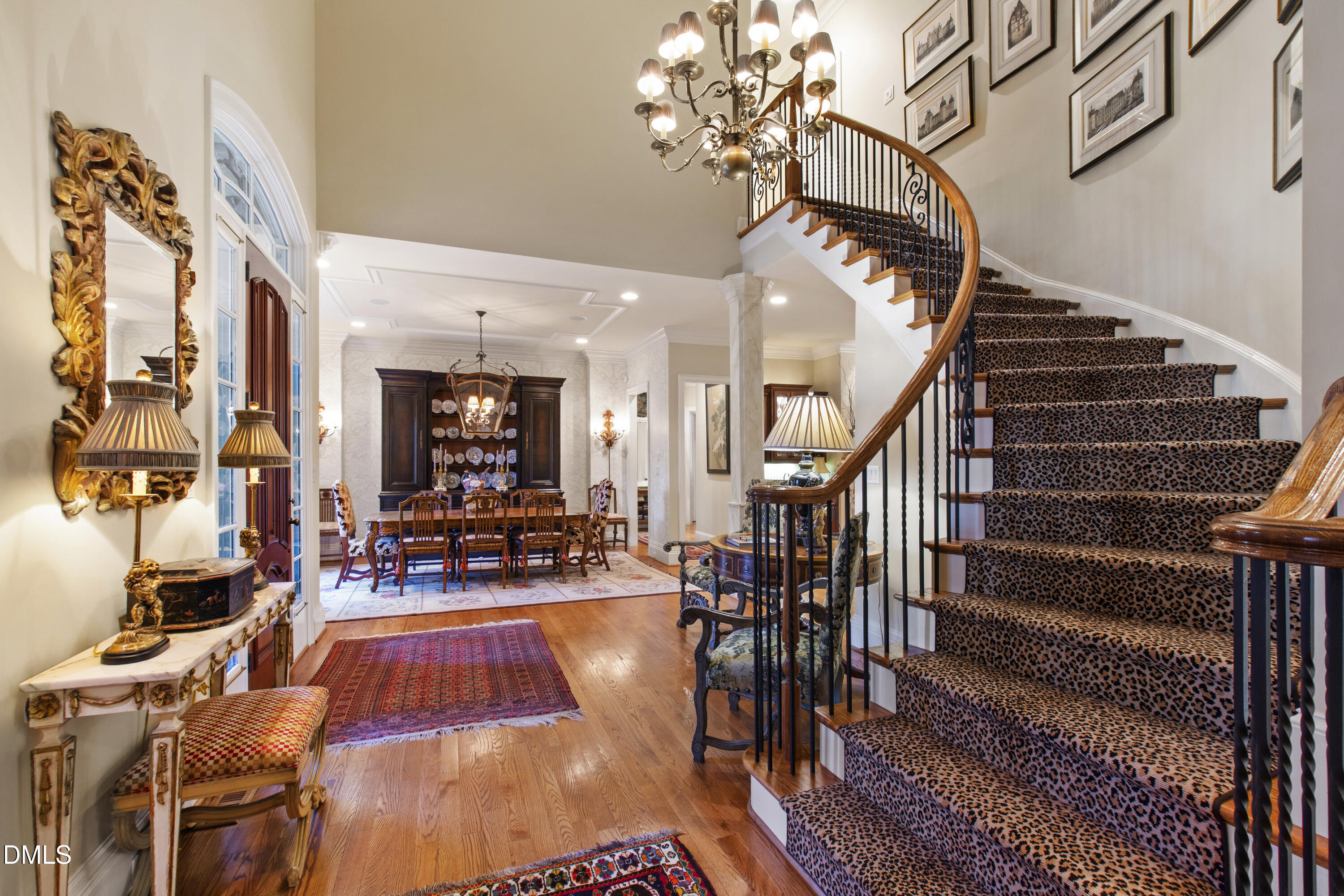 12345 Richmond Run Drive Raleigh, NC 27614 - Photo 25 of 98 a view of a living room and balcony with furniture