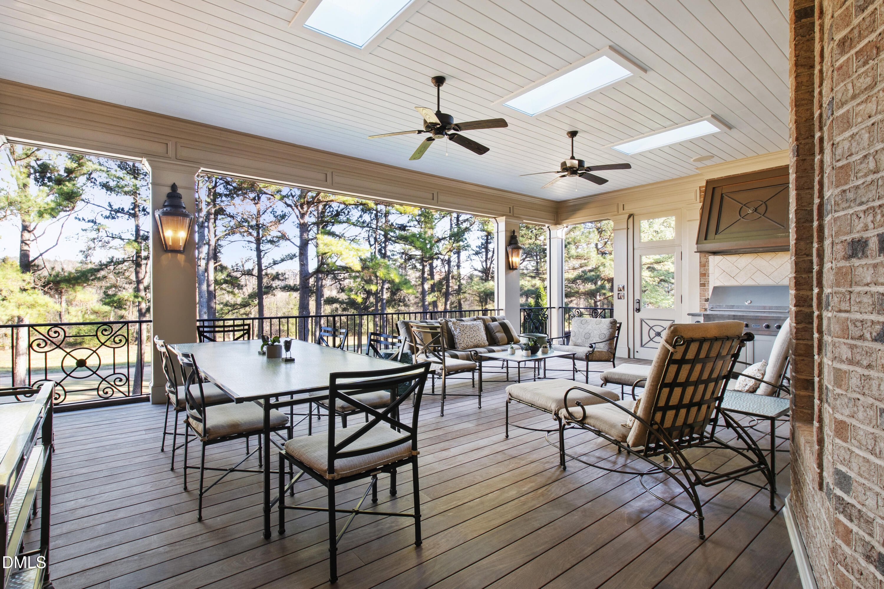 12345 Richmond Run Drive Raleigh, NC 27614 - Photo 34 of 90 a view of a dining room with furniture window and wooden floor