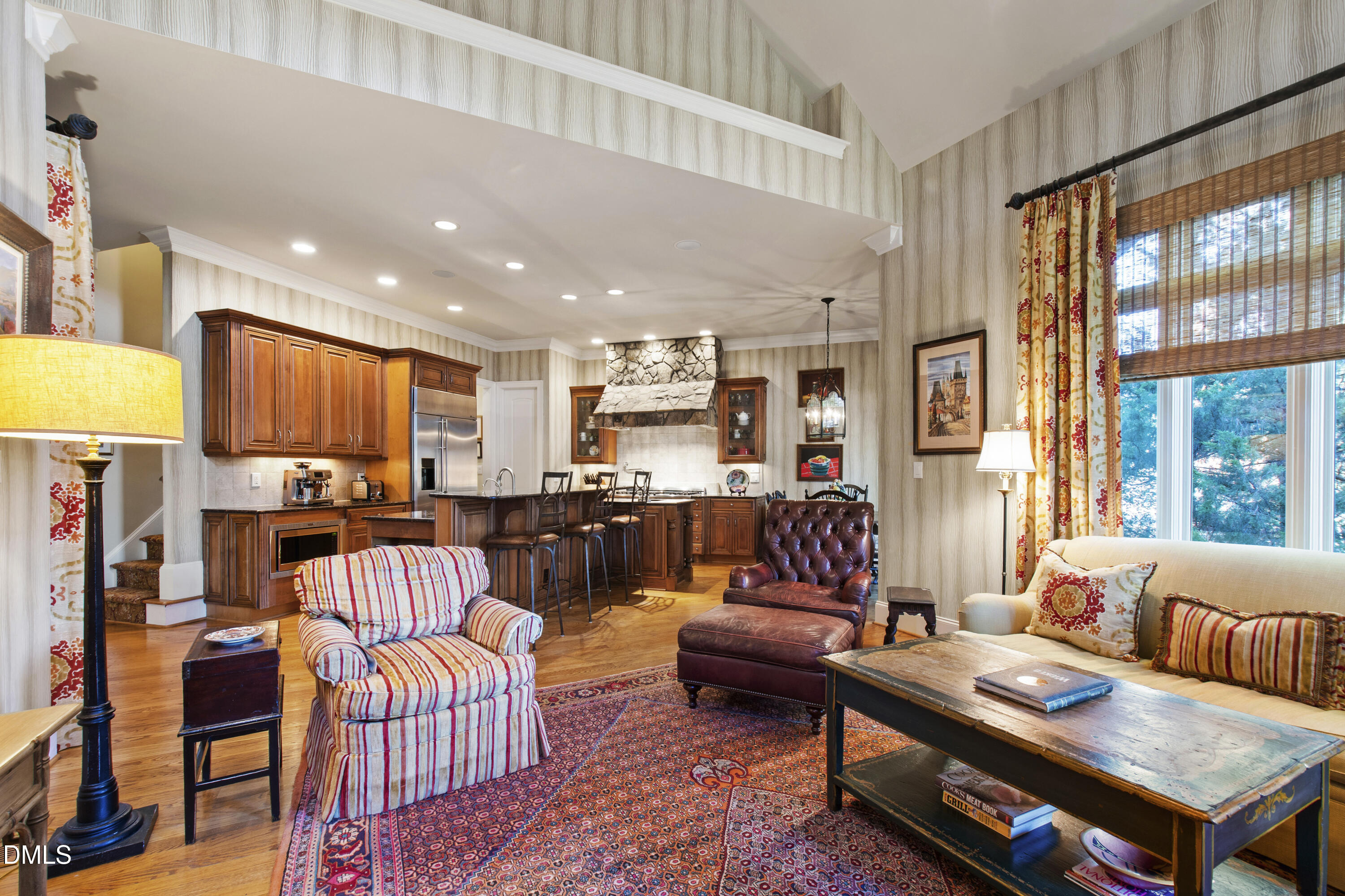 12345 Richmond Run Drive Raleigh, NC 27614 - Photo 41 of 98 a living room with furniture and a large window