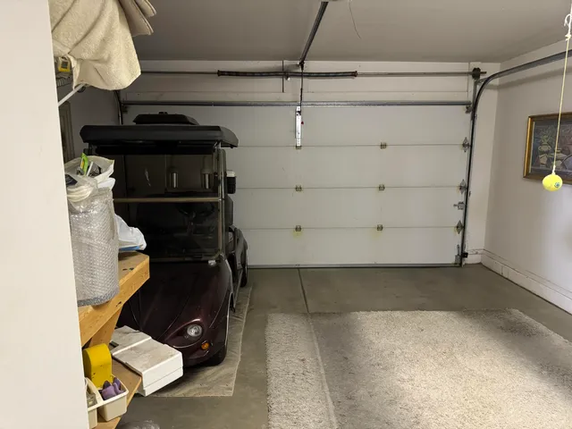 a view of storage and utility room