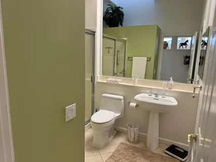 a bathroom with a sink and a toilet