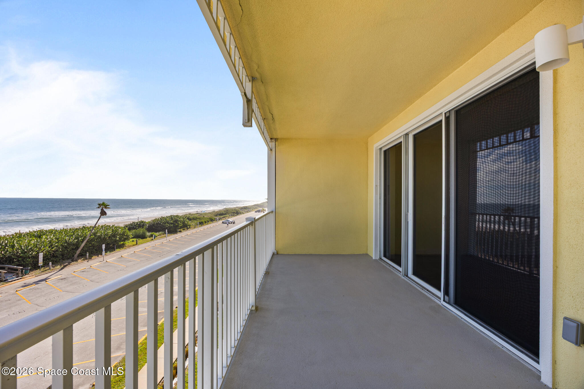 1 8th Avenue, Unit 1403 Indialantic, FL 32903 - Photo 25 of 69 Balcony with an ocean view