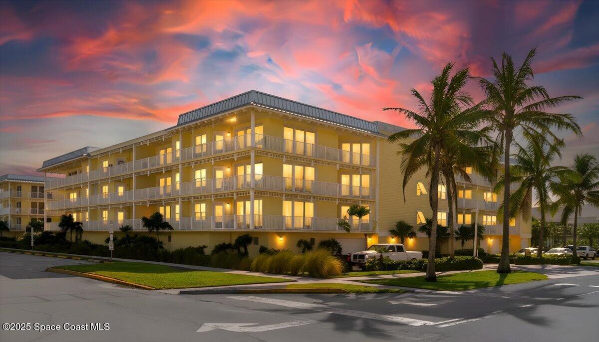 1 8th Avenue, Unit 1403 Indialantic, FL 32903 - Photo 27 of 69 twilight view of 1 eighth ave