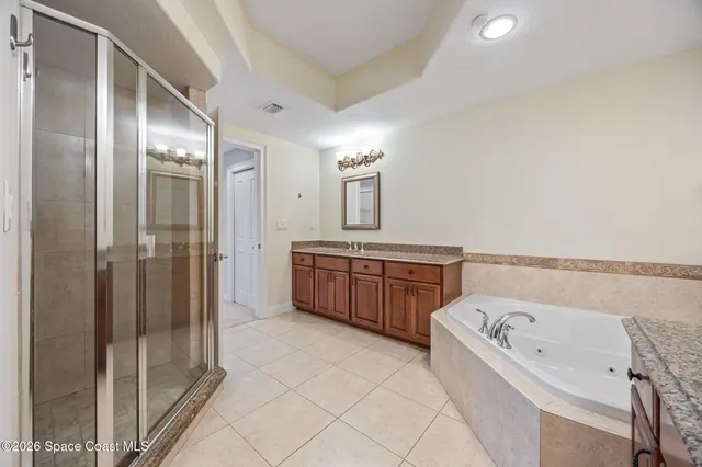 a view of an ocean and beach