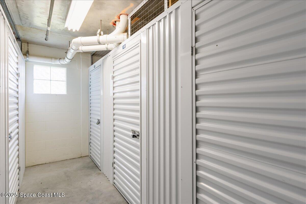 1 8th Avenue, Unit 1403 Indialantic, FL 32903 - Photo 62 of 69 AC Private Storage room