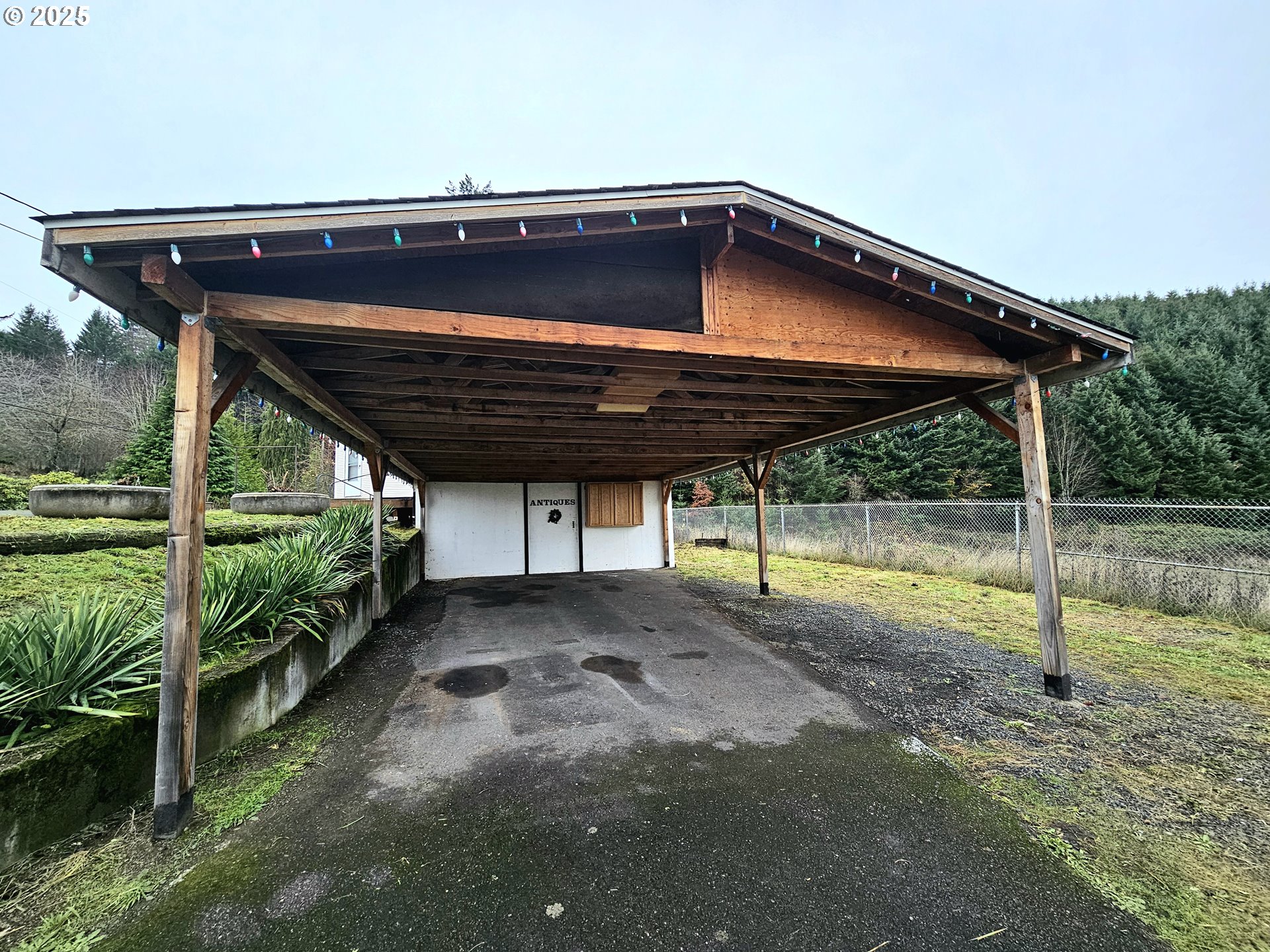 32373 Southwest JP W Road Scappoose, OR 97056 - Photo 41 of 44 a view of wooden deck with a backyard
