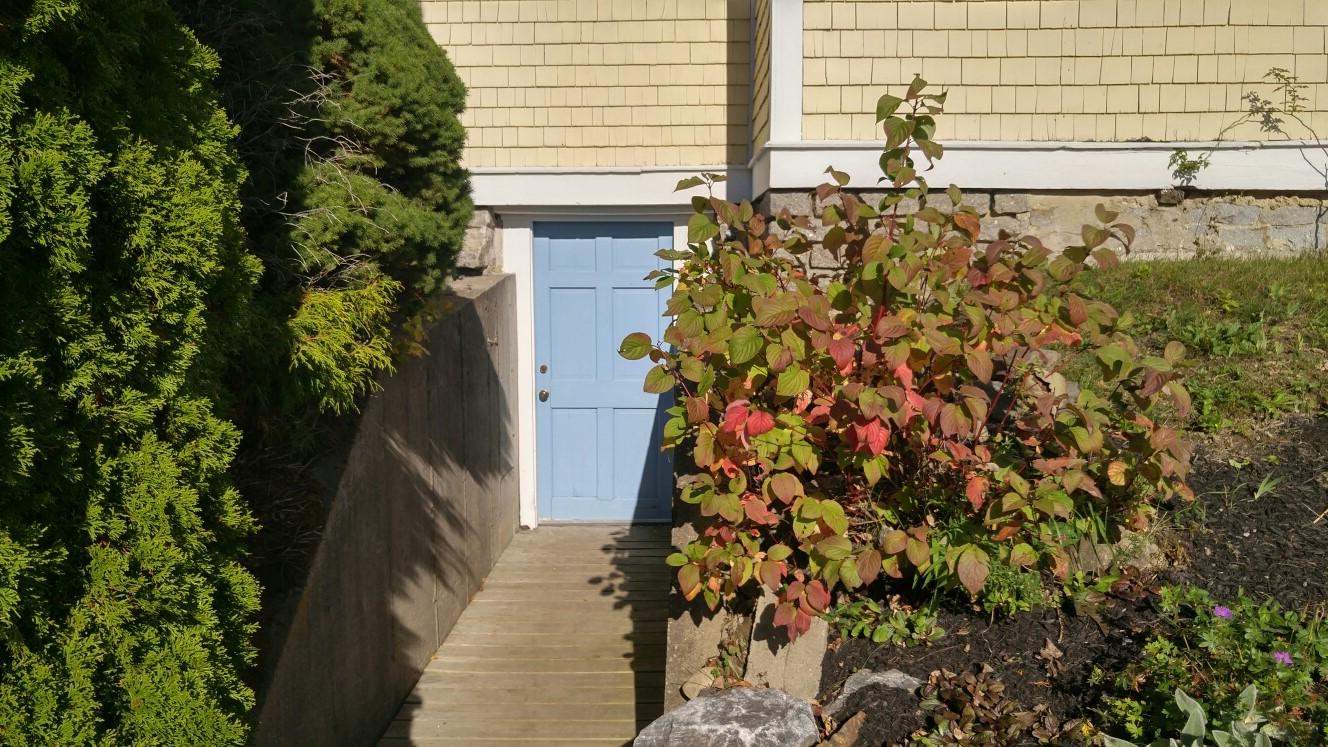 397 Old County Road Rockland, ME 04841 - Photo 36 of 37 Outside entrance to basement.