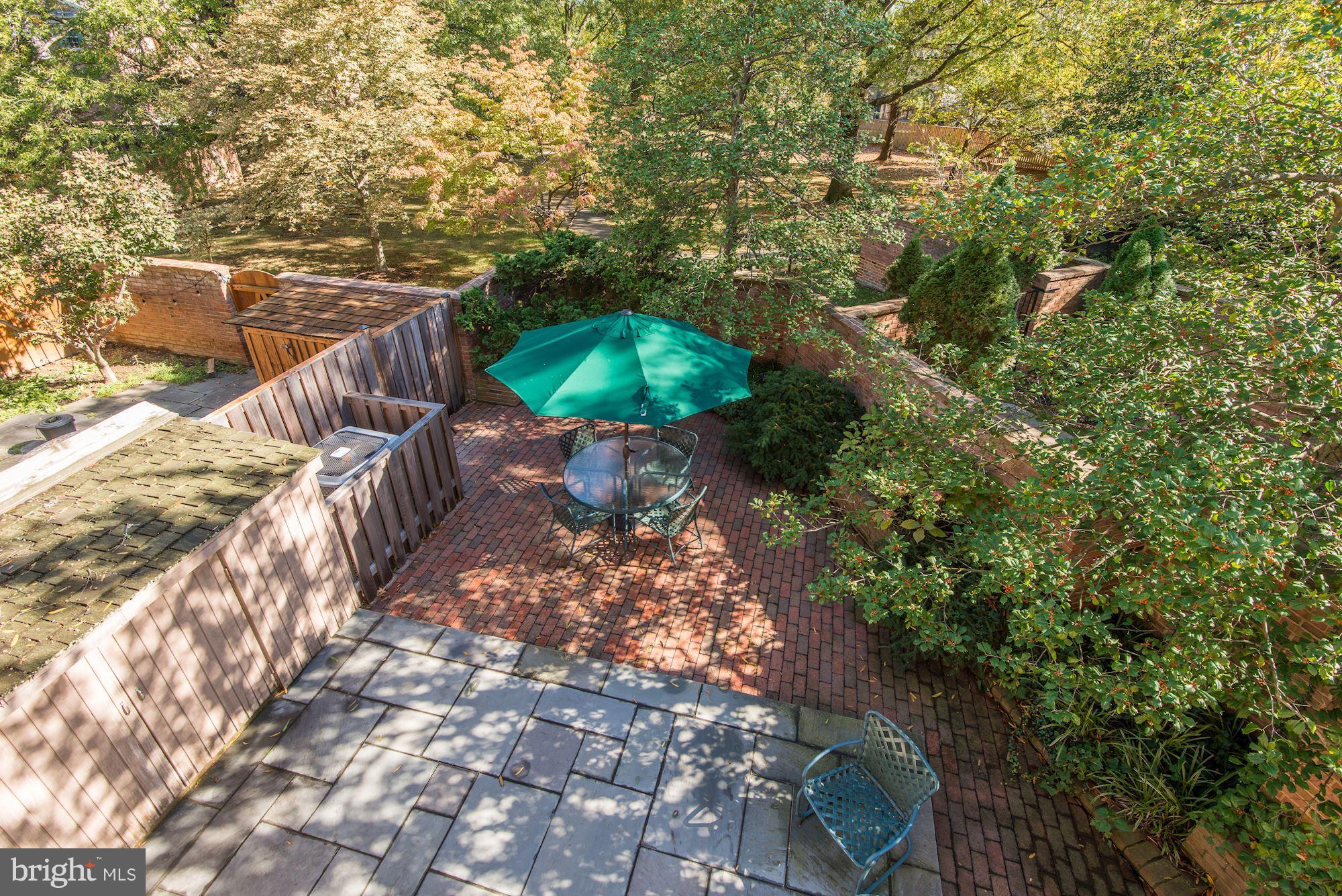 2325 North Glebe Road Arlington, VA 22207 - Photo 25 of 30 Brick Walled Garden and Common Garden