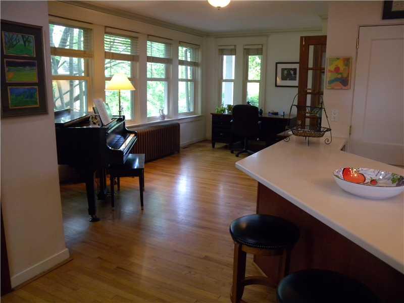 6621 Darlington Road Pittsburgh, PA 15217 - Photo 10 of 25 Family Room. ~YES, THIS ROOM CAN FIT A GRAND PIANO AND STILL HAVE ROOM FOR MORE~WONDROUS LIGHT STREAMS THROUGH THE NEWER WINDOWS~