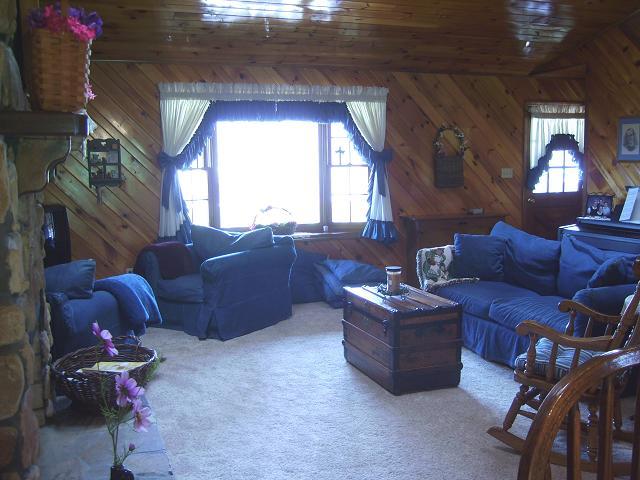 9820 Roanoke Road Elliston, VA 24087 - Photo 12 of 23 a living room with furniture and a fireplace