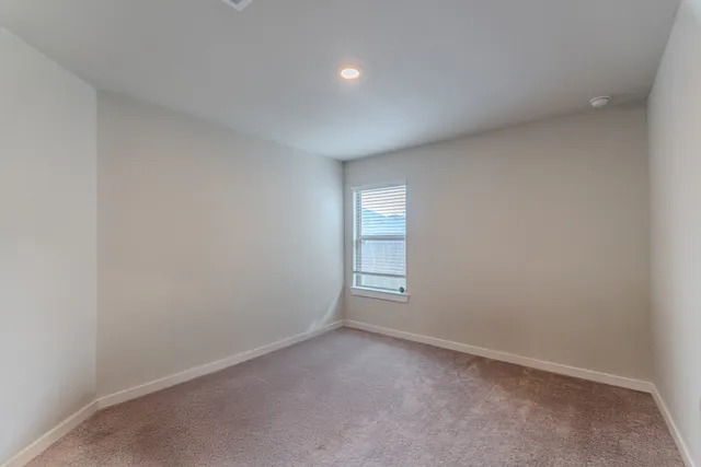 a view of empty room