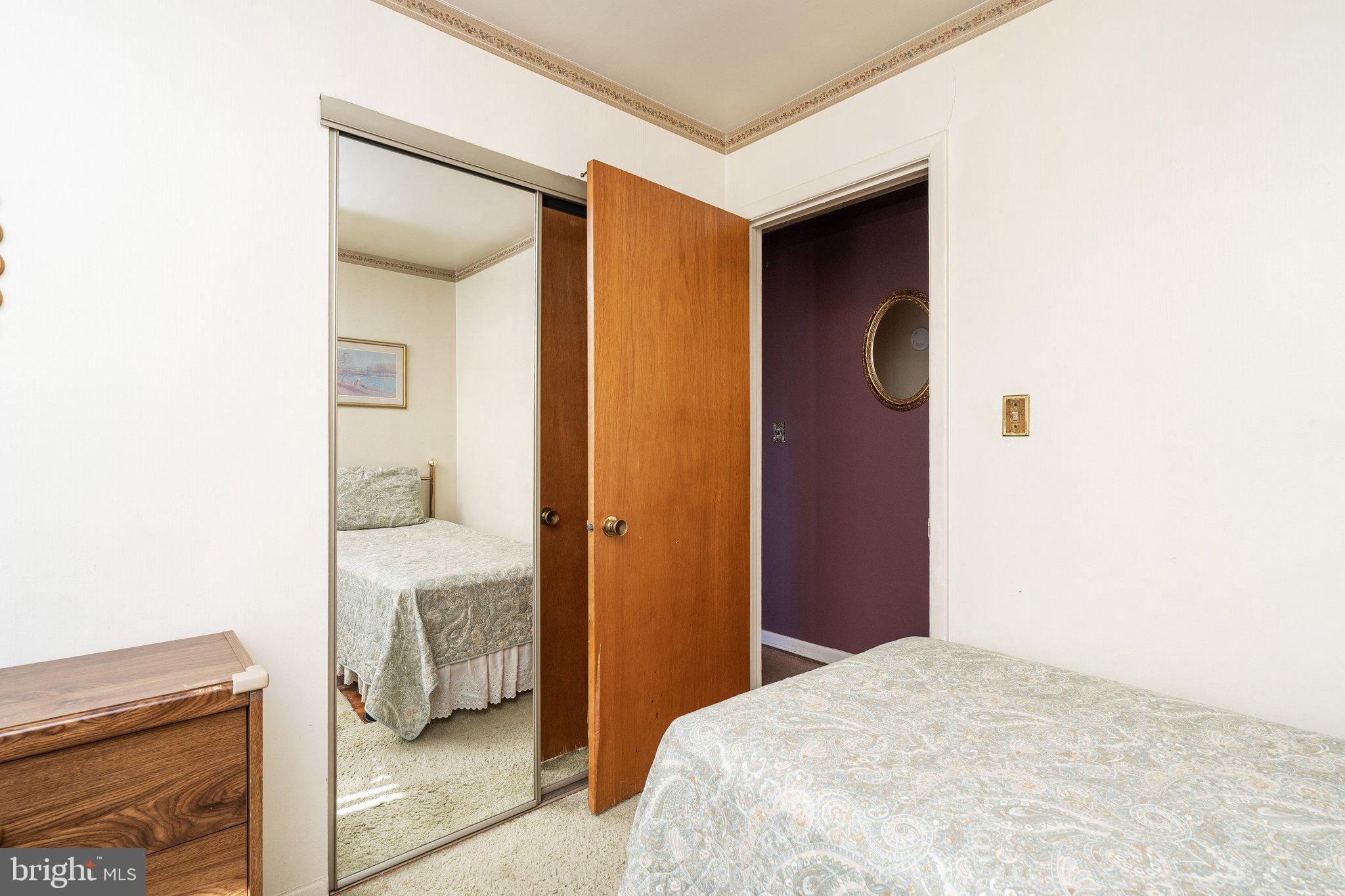 2 Larkin Road Burlington, NJ 08016 - Photo 16 of 24 a bedroom with a bed and a view of bathroom