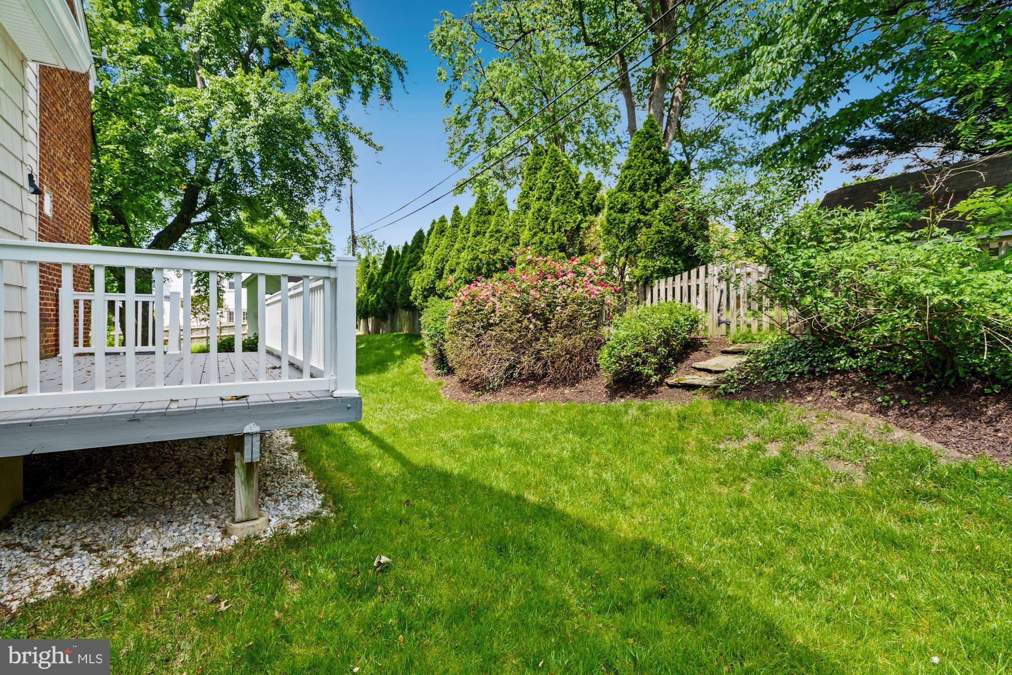 5055 26th Road North Arlington, VA 22207 - Photo 19 of 44 Deck Overlooking Yard