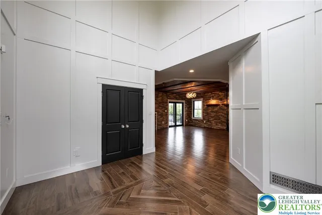 a kitchen with a stove and a cabinets