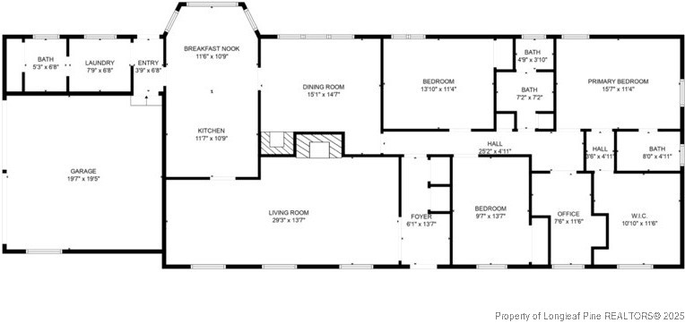 1284 Old Stage Road Fairmont, NC 28340 - Photo 48 of 48 a picture of a floor plan