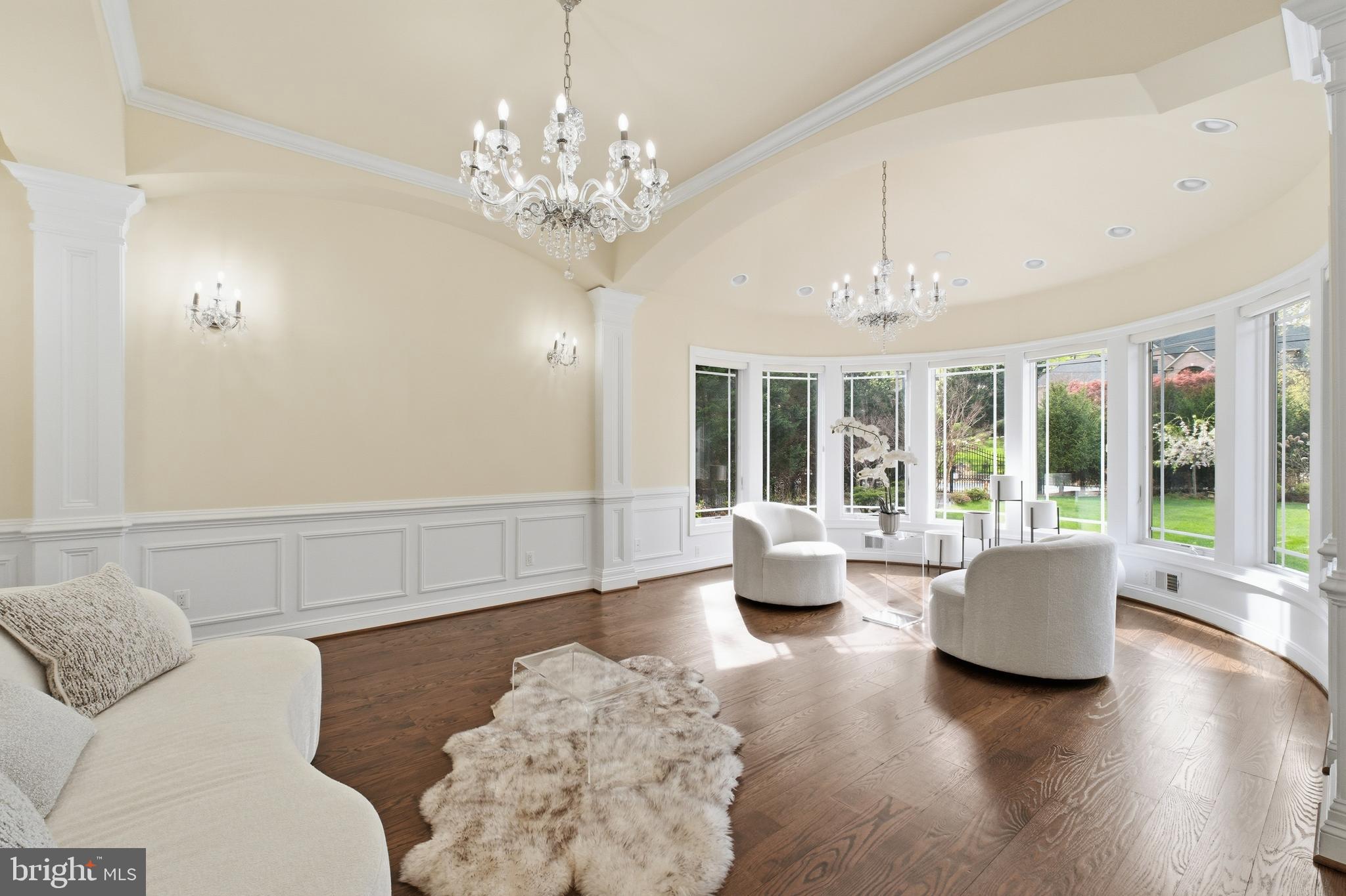 8735 Brook Road McLean, VA 22102 - Photo 6 of 20 a living room with furniture and a large window