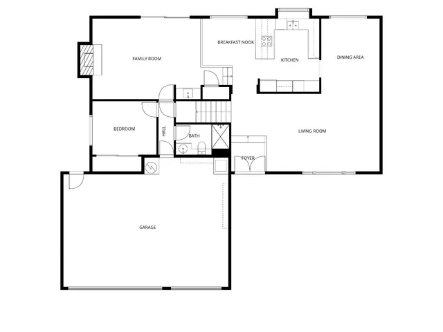 a picture of a bench in floor