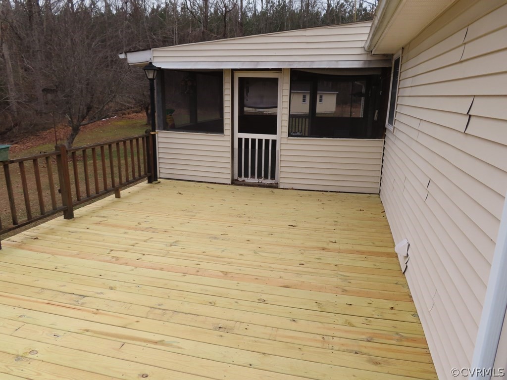 2964 West Creek Road Crewe, VA 23930 - Photo 28 of 46 a view of a house with wooden fence