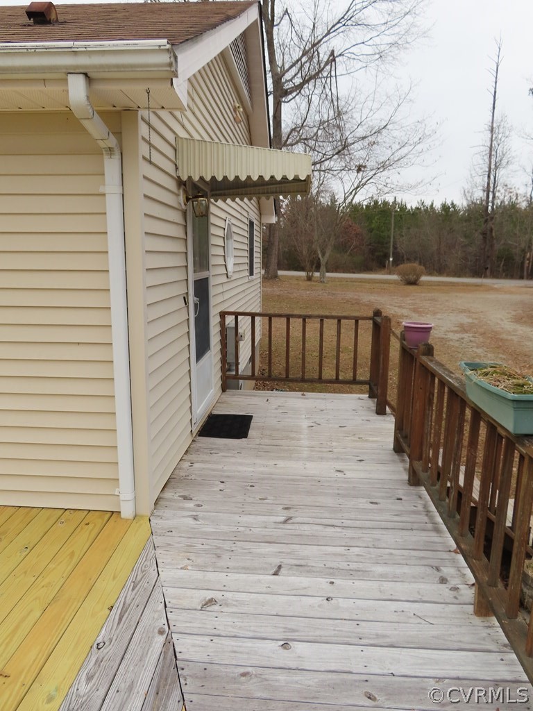 2964 West Creek Road Crewe, VA 23930 - Photo 29 of 46 a view of balcony with wooden floor