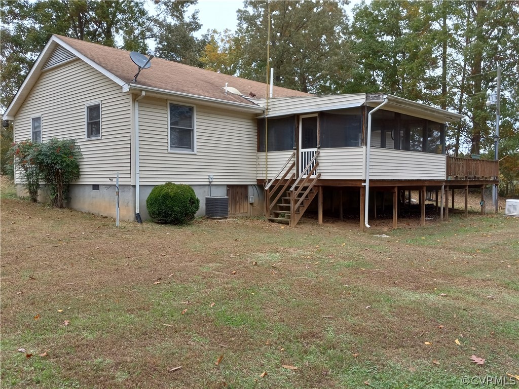 2964 West Creek Road Crewe, VA 23930 - Photo 38 of 46 a view of a house with a yard and sitting area