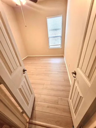 a view of wooden floor