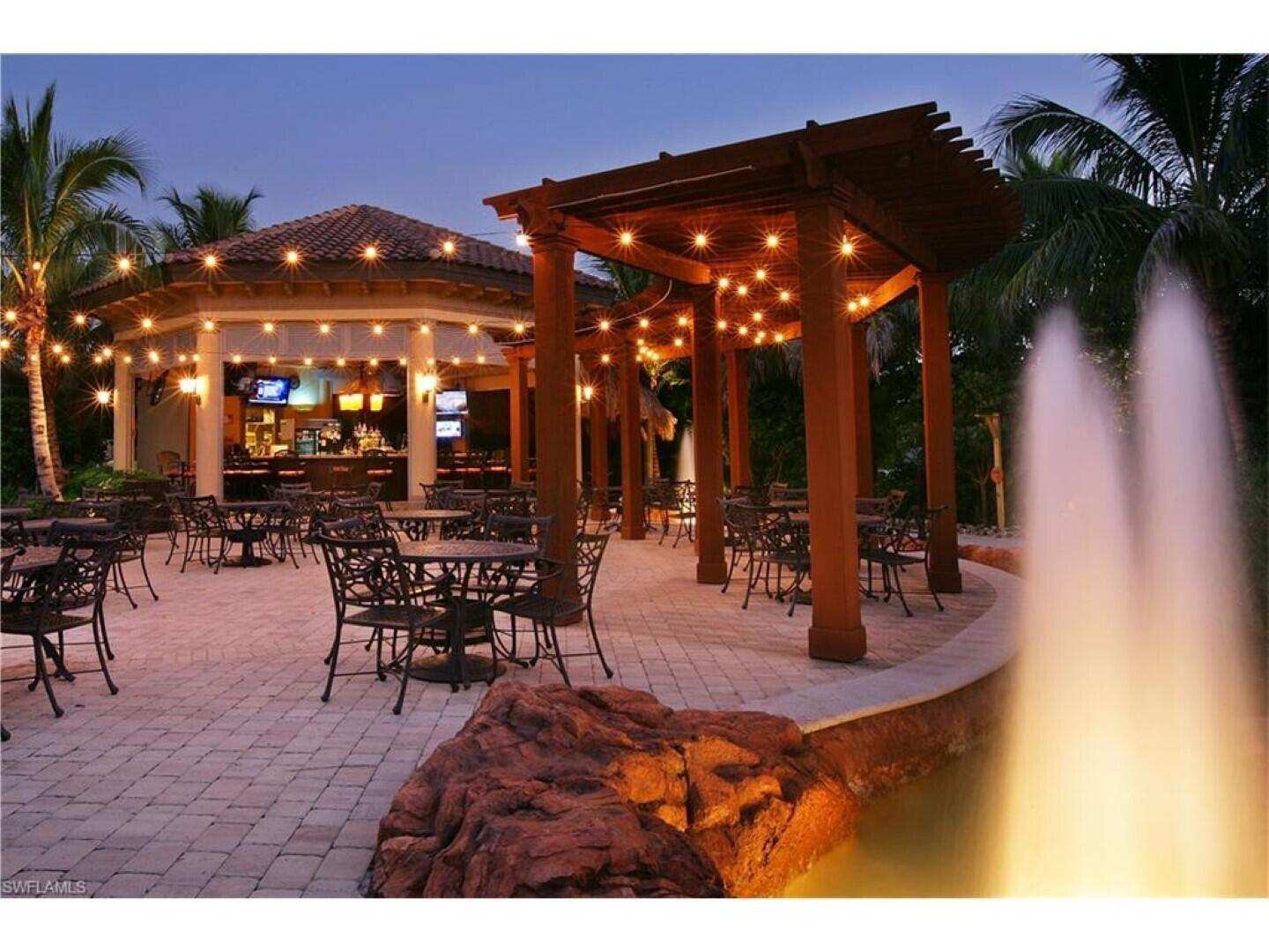 9071 Albion Lane North, Unit 5703 Naples, FL 34113 - Photo 33 of 38 Players Club Outdoor Bar