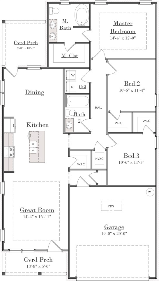 16466 Prado Loop Loxley, AL 36551 - Photo 11 of 11 1517 Floor plan
