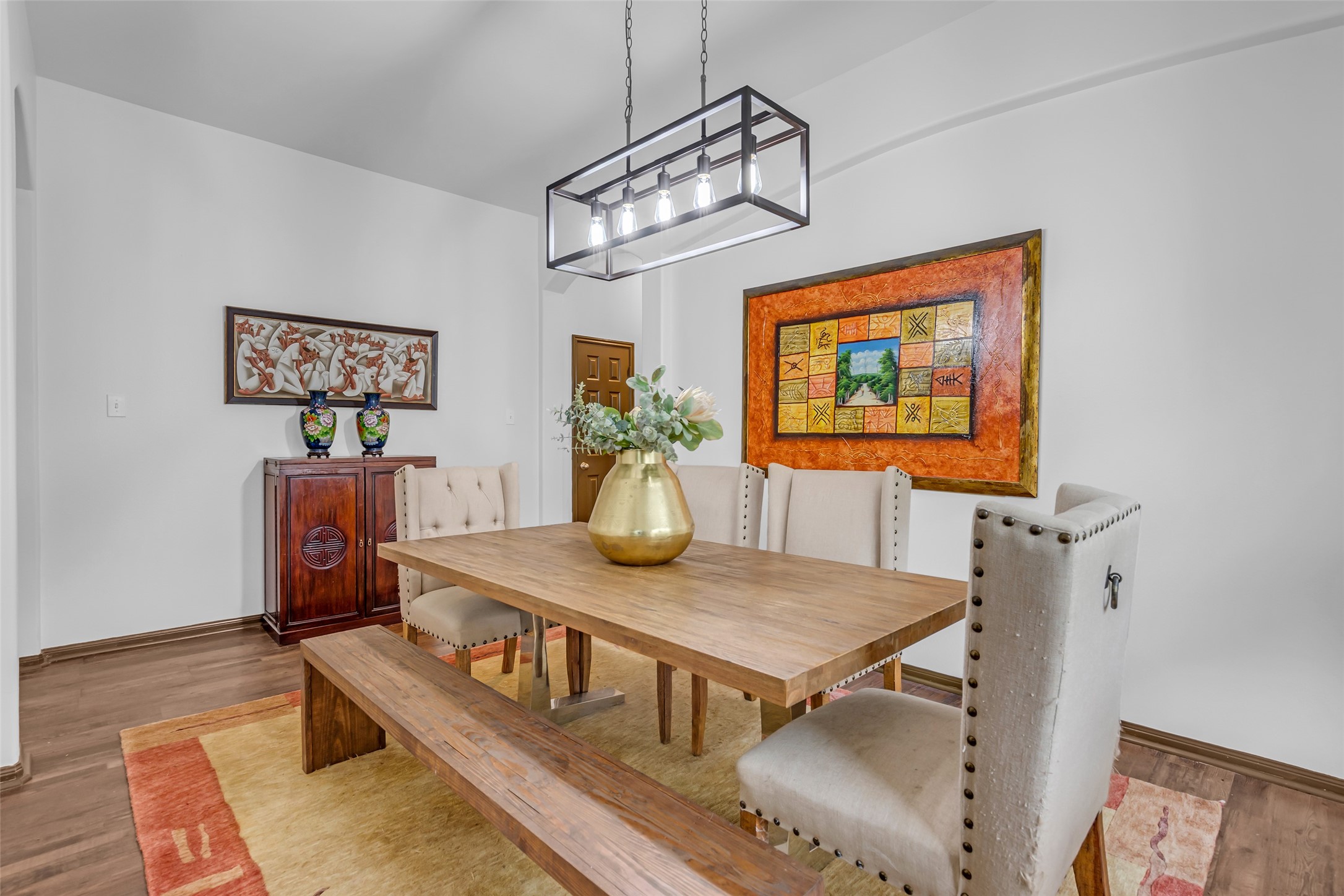 134 South Star Ridge Circle The Woodlands, TX 77382 - Photo 6 of 29 a view of a dining room with furniture