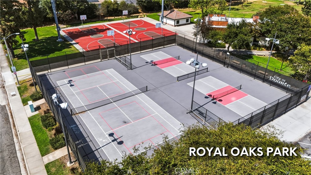 2028 Chesson Street Duarte, CA 91010 - Photo 61 of 66 Royal Oaks park with tennis and pickleball courts