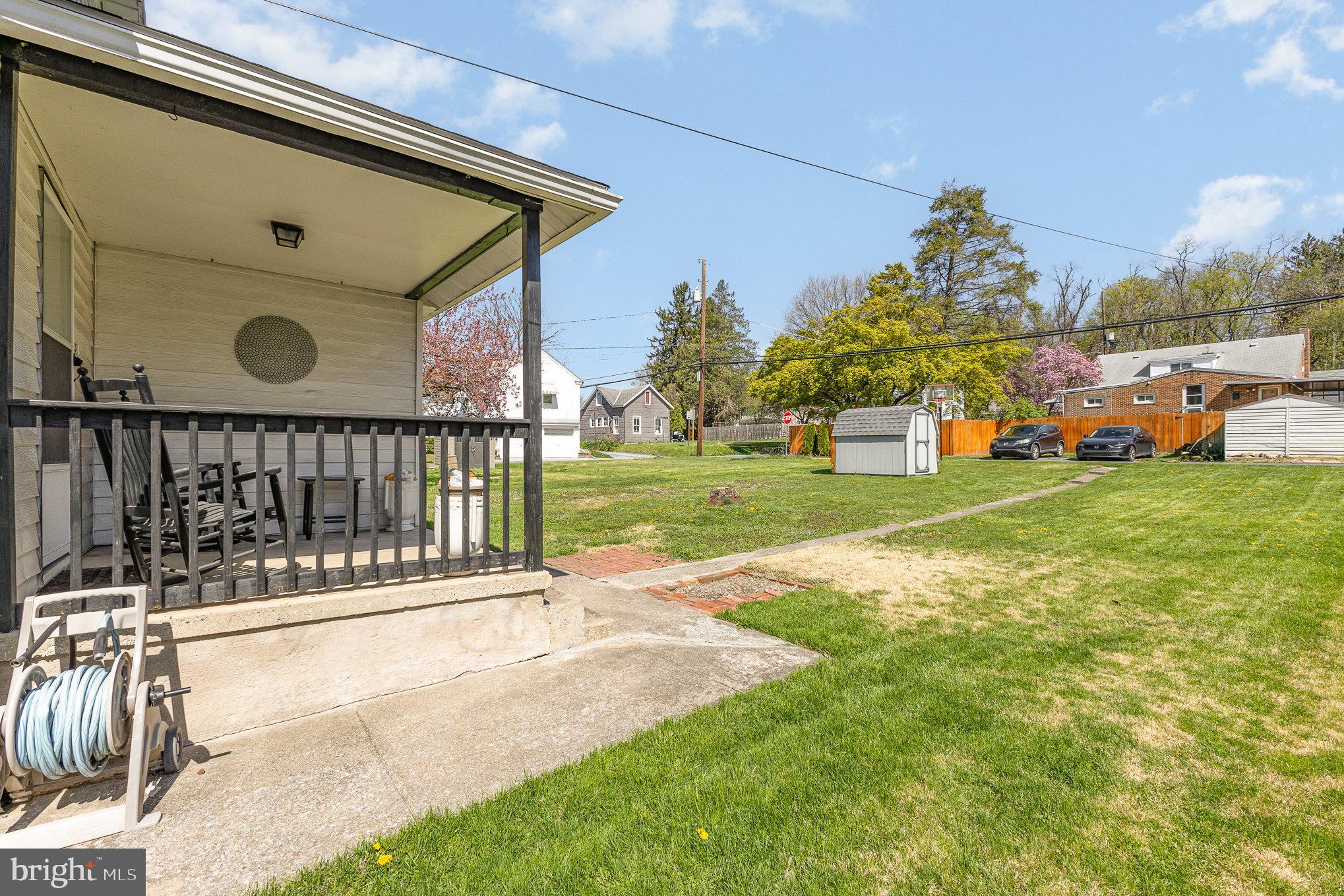 384 High Street Highspire, PA 17034 - Photo 34 of 35 a view of a porch with a backyard