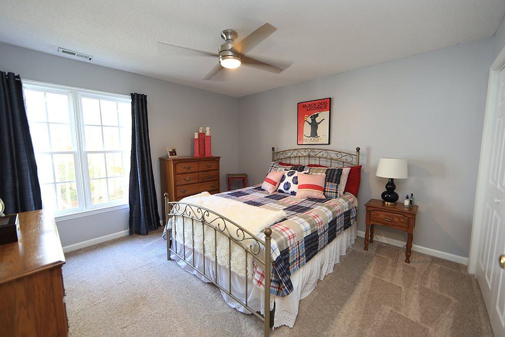6909 Lamarsh Court Raleigh, NC 27617 - Photo 11 of 18 Upstairs Bedroom 2