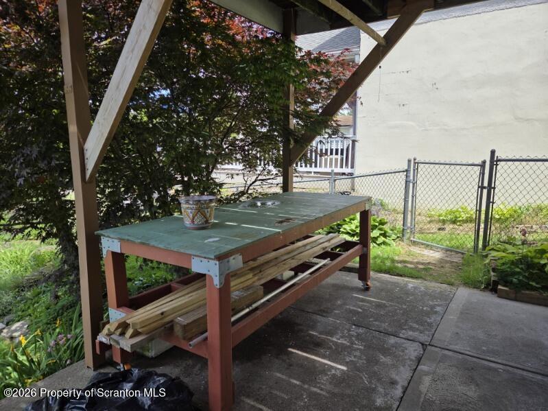 229 East Mountain Road Scranton, PA 18505 - Photo 45 of 47 a view of a bench in the backyard