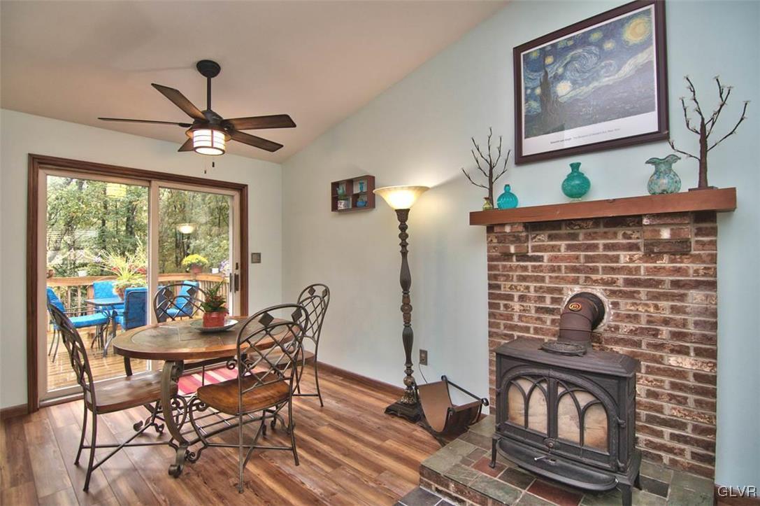 4280 Pne Rdg Drive Bushkill, PA 18324 - Photo 10 of 32 a view of a dining room with furniture window and outside view