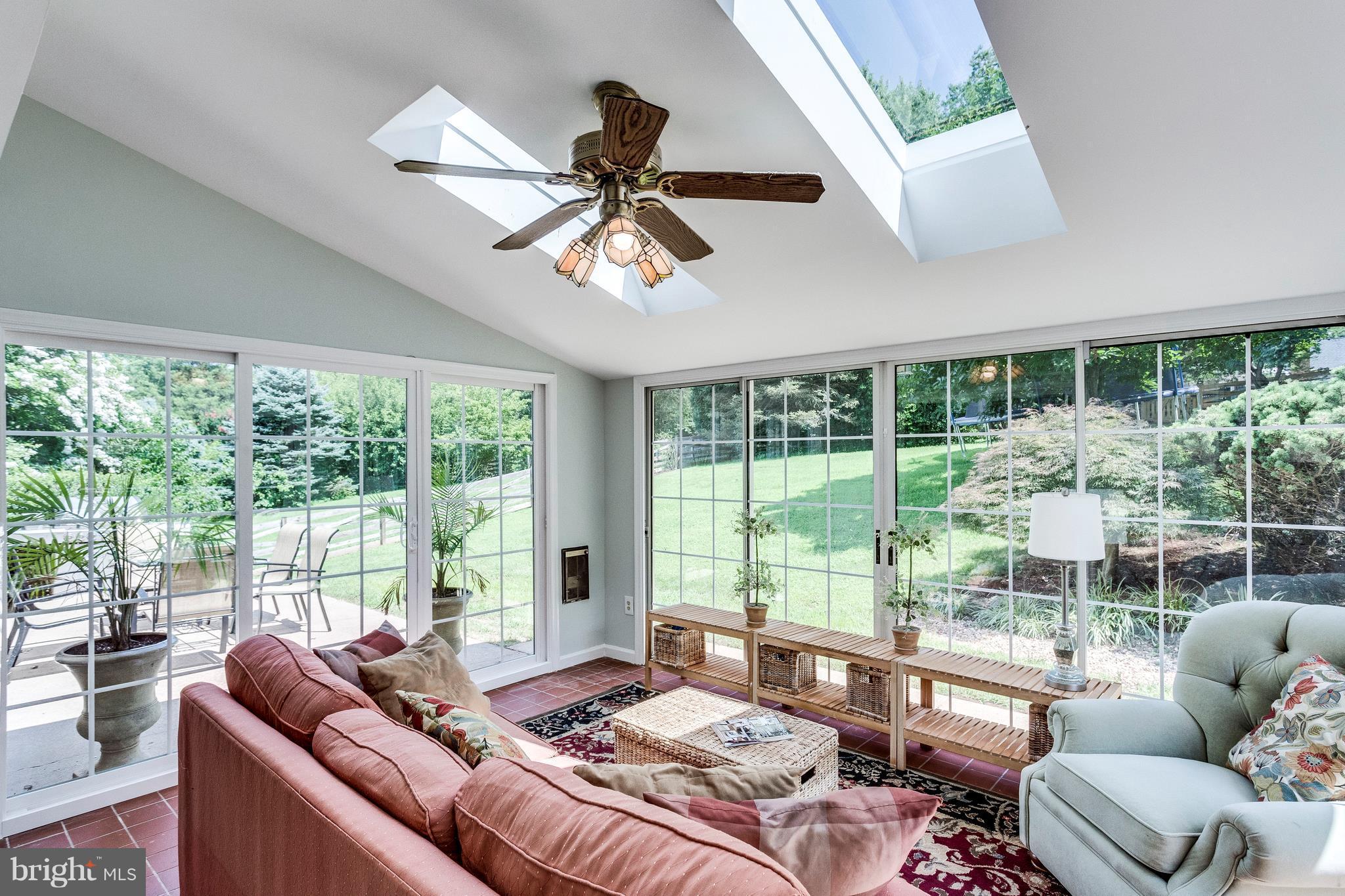 10 Moss Road Sterling, VA 20165 - Photo 13 of 30 Sunroom- Heated Space and New Skylights