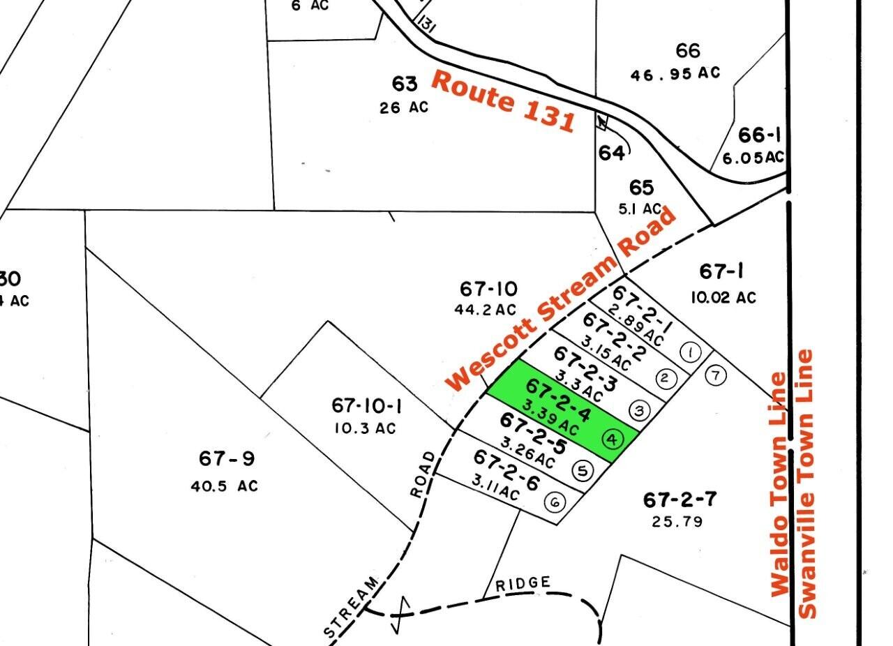 36 Wescott Streme Belfast, ME 04915 - Photo 10 of 38 A - Tax Map 6 colored 4cr