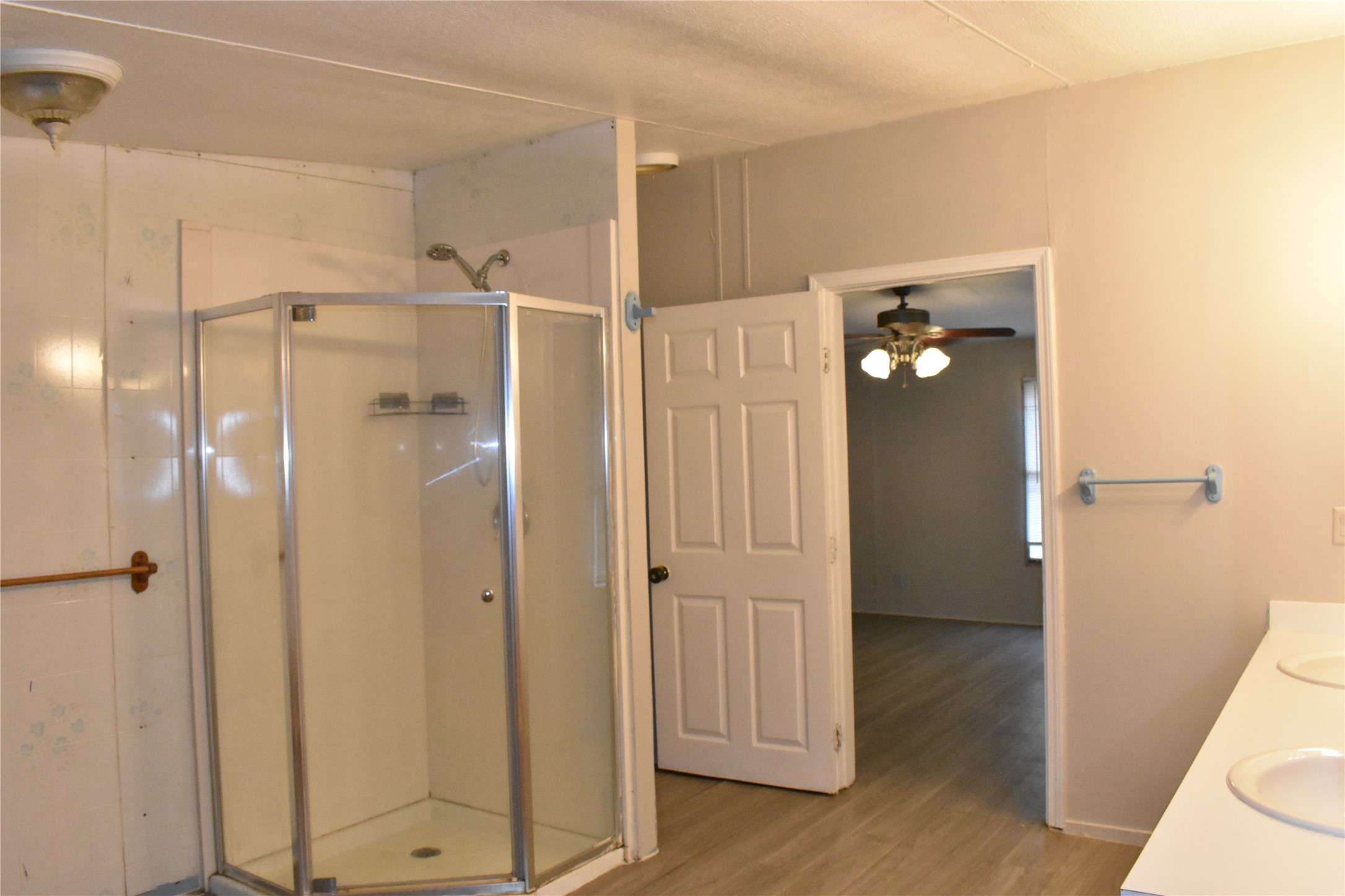22536 Yancy Road Porter, TX 77365 - Photo 27 of 50 a bathroom with a shower and a glass door