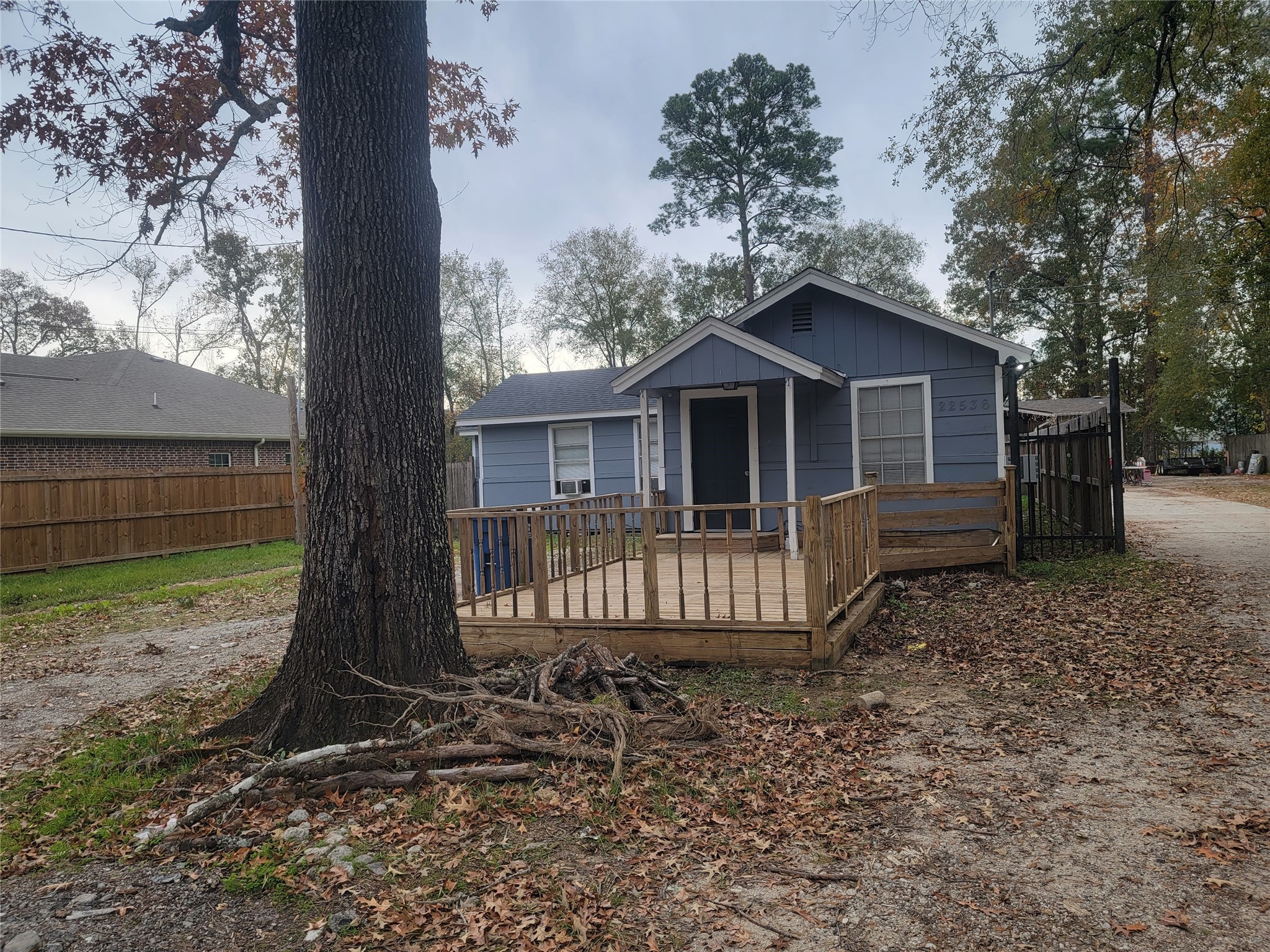 22536 Yancy Road Porter, TX 77365 - Photo 37 of 50 a front view of a house with a yard