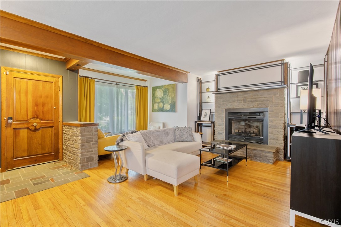 112 Winthrop Road Syracuse, NY 13206 - Photo 13 of 42 Elegant Wood Elements & Bright, Open Sightlines